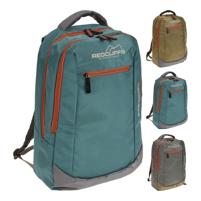 Mochila de montaña de poliéster 19l, 45x30x14cm, colores surtidos (verde, azul, gris oscuro)