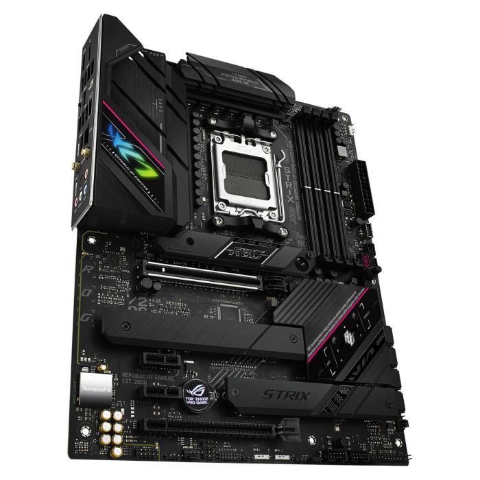ASUS ROG STRIX B650E-F GAMING WiFi Placa Base Zócalo AM5 para AMD Ryzen 7 DDR5 ATX Wi-Fi 6E Bluetooth 5.2