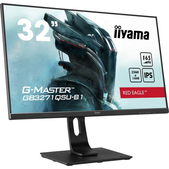 Iiyama G-Master Red Eagle Monitor Gaming 31.5" WQHD (2560x1440) IPS 165Hz 1ms FreeSync Soporte Ajustable HDMI DP USB 3.0 39