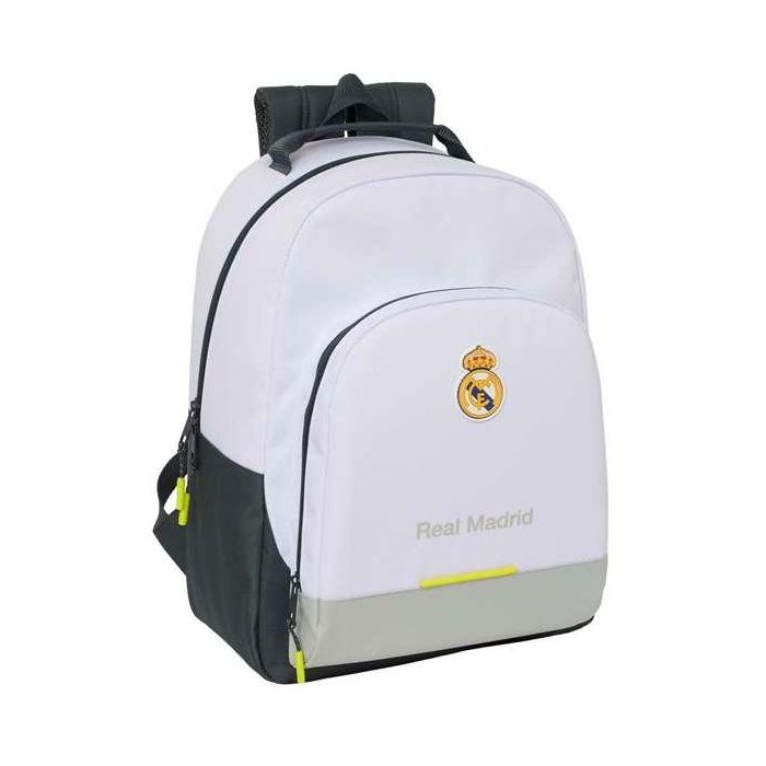 Safta Mochila Real Madrid 1 Equipacion 25-26 adaptable a carro 420x320x150 mm Safta Mochila Real Madrid 1 Equipacion 25-26 adaptable a carro 420x320x150 mm