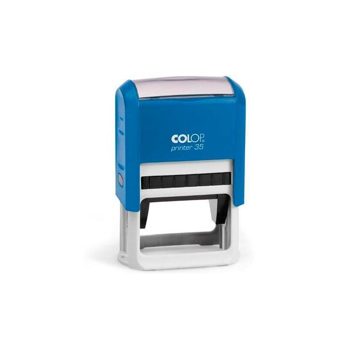 Colop Printer 35 30x50 mm Azul-Azul Colop Printer 35 30x50 mm Azul-Azul