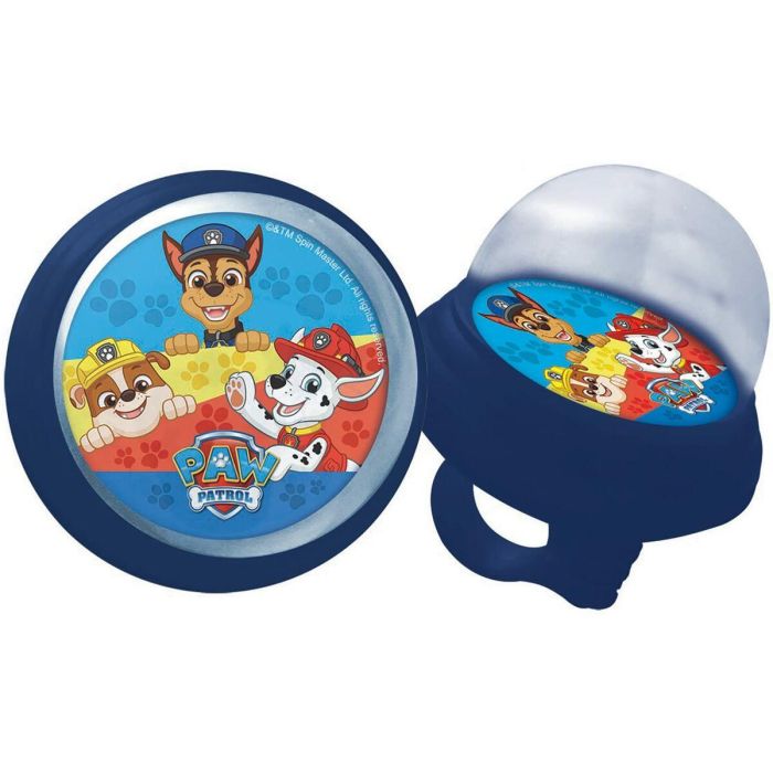 Timbre Infantil para Bicicleta The Paw Patrol Azul 3 Timbre Infantil para Bicicleta The Paw Patrol Azul 3