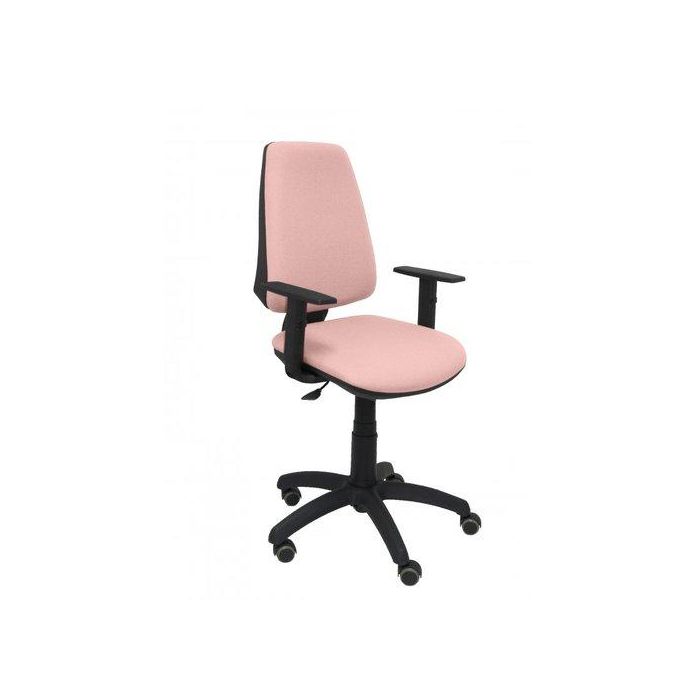 Silla Piqueras Y Crespo Elche Cp Brazos Regulables Mecanismo Contacto Permanente Regulacion De Profundidad Ruedas De Parquet Asiento Y Respaldo Tapizado Bali Rosa Palido
