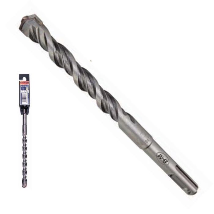 JORAN Broca para Martillo SDS-Plus, 2 Puntas Doble Canal, Largo 110mm, Ø 8mm