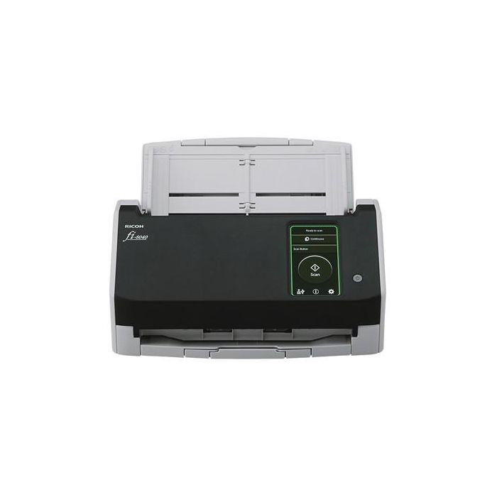 Ricoh fi-8040 Escáner de Documentos ADF Dúplex 40 ppm/80 ipm LAN USB 3.2 con Pantalla Táctil 50 Hojas 11