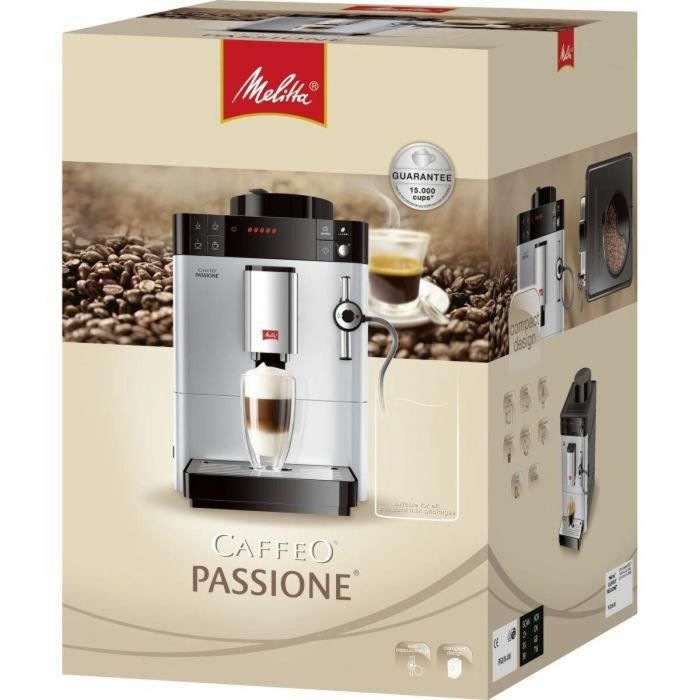 Melitta F530-101 Cafetera Caffeo Passione Silver 1
