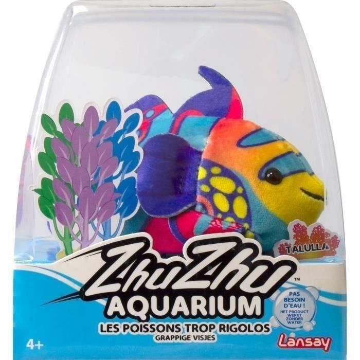 Animal en miniatura - LANSAY - 51121 - Acuario Zhu Zhu: Sébastien el pez mandarín Animal en miniatura - LANSAY - 51121 - Acuario Zhu Zhu: Sébastien el pez mandarín