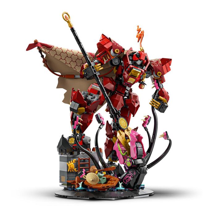 LEGO 71846 NINJAGO Fire Knight Mech Set de Construcción de Kai para Niños de 14 Años 3
