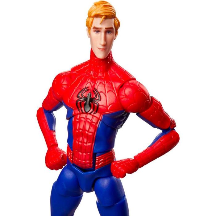 Hasbro Marvel Legends Series Spider-Man Figura de Acción de Peter Parker de Spider-Man: Un nuevo universo 4