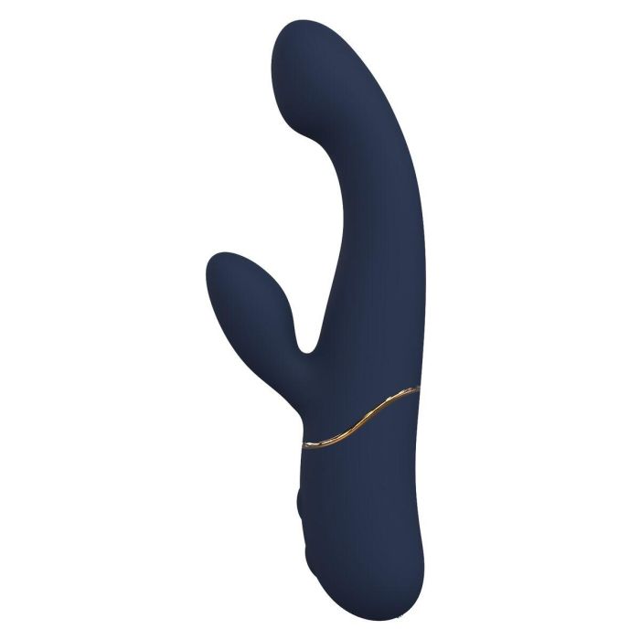 Vibrador Doble Estimulación Dream Toys Goddess Collection Azul Vibrador Doble Estimulación Dream Toys Goddess Collection Azul