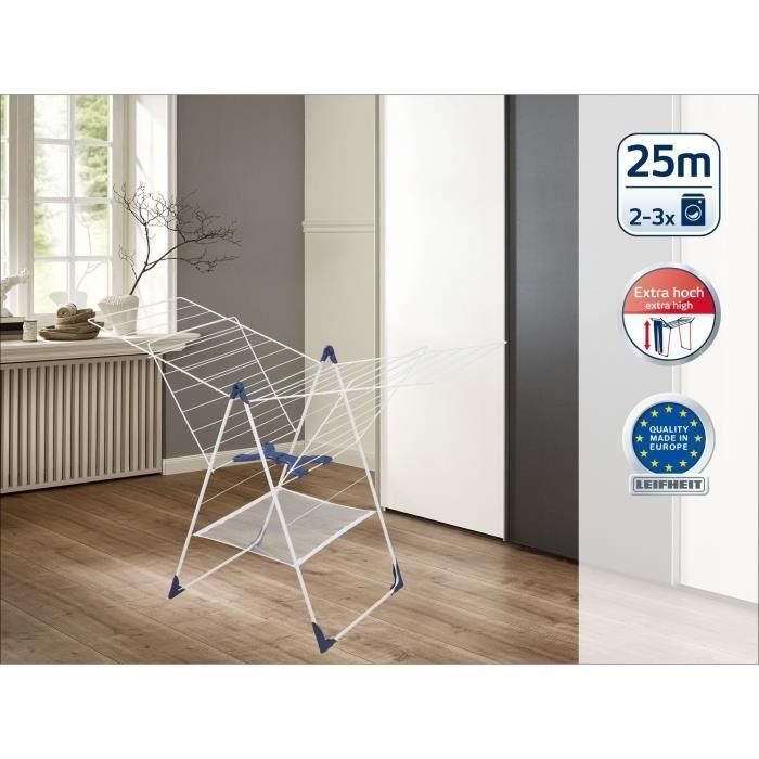 Tendedero Leifheit Roma Classic Flex 250 Blanco Plástico 1 Tendedero Leifheit Roma Classic Flex 250 Blanco Plástico 1