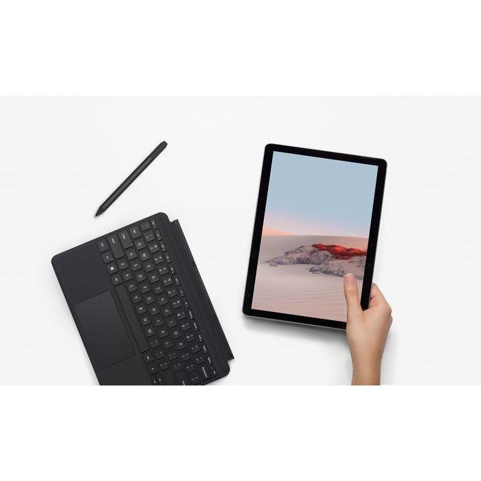 Microsoft Surface Go Type Cover Teclado - Funda Delgada y Compacta, Diseño Ajustable, Teclado Completo, Material Alcantara para Surface Go 1