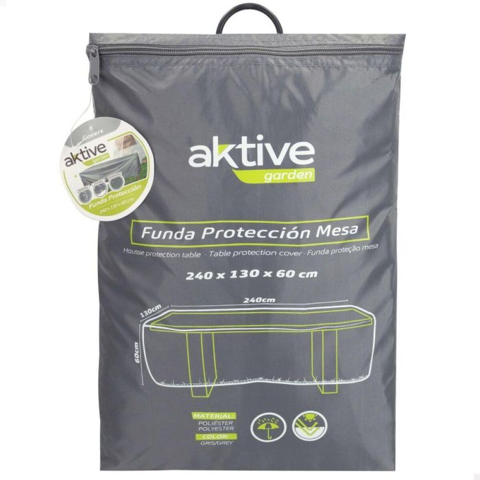 Funda Protectora Aktive Mesas 240 x 60 x 130 cm (6 Unidades) 2 Funda Protectora Aktive Mesas 240 x 60 x 130 cm (6 Unidades) 2