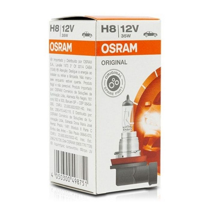 Bombilla para Automóvil Osram 64212 H8 12V 35W 0 Bombilla para Automóvil Osram 64212 H8 12V 35W 0