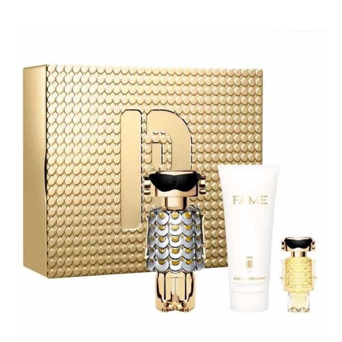 Paco Rabanne Fame eau de parfum 80 ml + locion corporal perfumada 100 ml + miniatura 4 ml