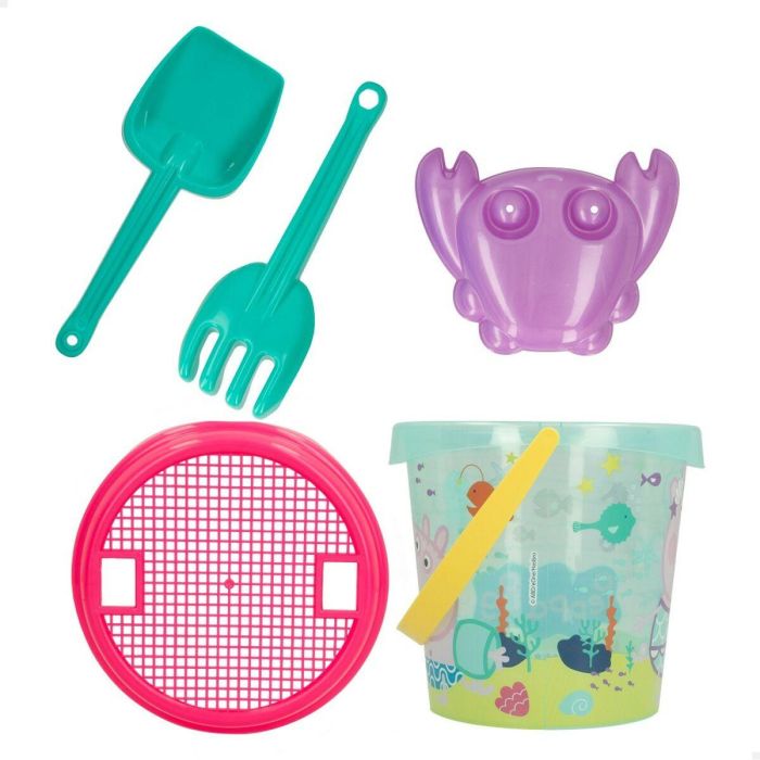 Set de Juguetes de Playa Peppa Pig Ø 18 cm (16 Unidades) 3