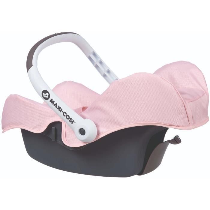 Smoby - Maxi Cosi - Silla para muñeca - Asa ligera y ajustable - Cinturón de seguridad - A partir de 3 años 1