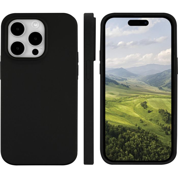 dbramante1928 Monaco MagSafe iPhone 15 Pro Max Night Black - Funda de Silicona Reciclada con Triple Protección 2