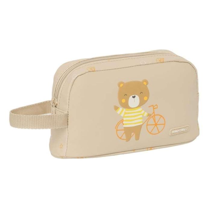 Portameriendas Térmico Safta Oso Beige 21.5 x 12 x 6.5 cm Portameriendas Térmico Safta Oso Beige 21.5 x 12 x 6.5 cm