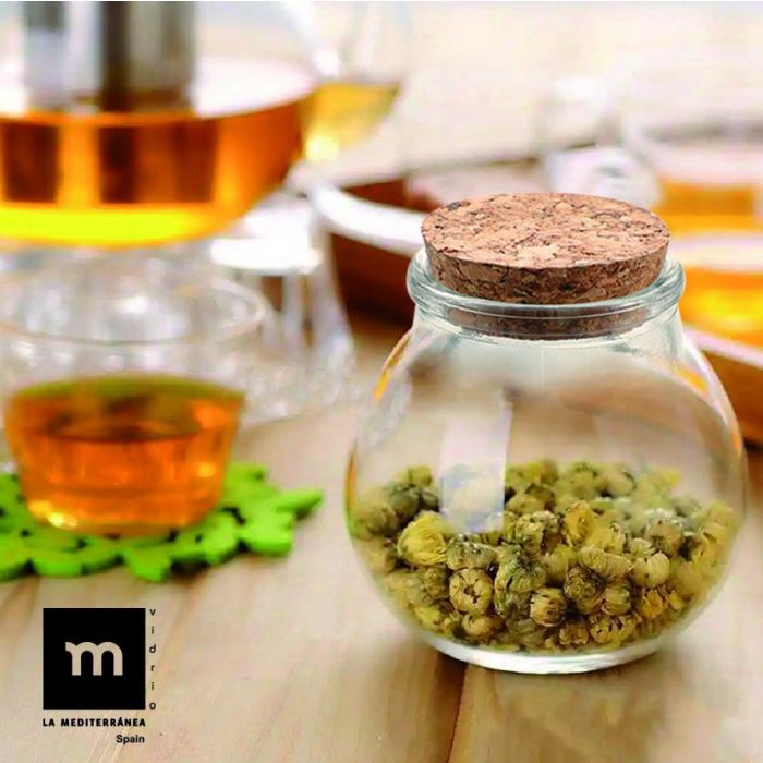 Tarrito de vidrio con tapón de corcho 85 ml - La Mediterranea (36 Unidades) 3 Tarrito de vidrio con tapón de corcho 85 ml - La Mediterranea (36 Unidades) 3