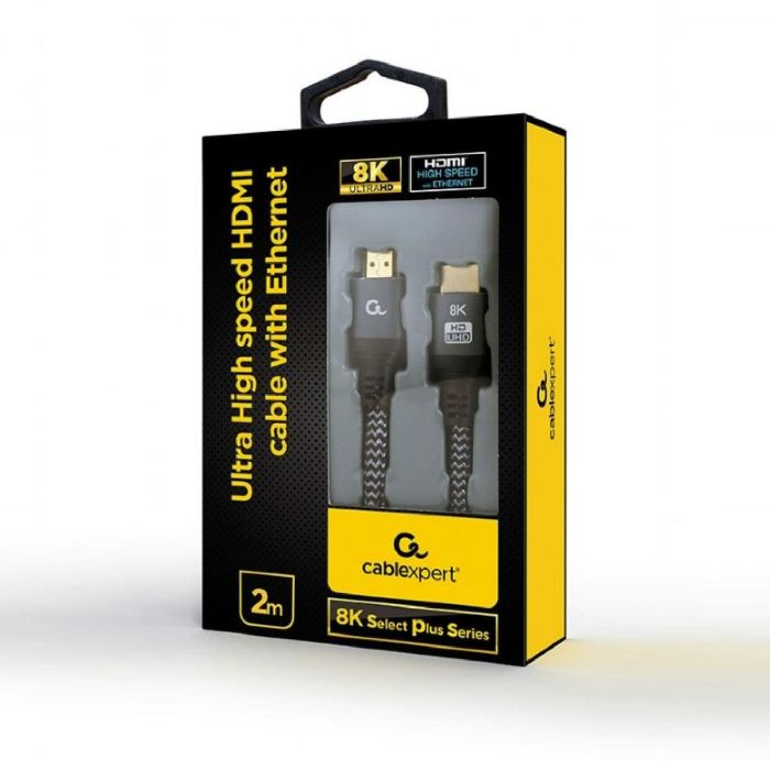 Cable HDMI con Ethernet GEMBIRD Select Plus Series Negro 2 m 1 Cable HDMI con Ethernet GEMBIRD Select Plus Series Negro 2 m 1