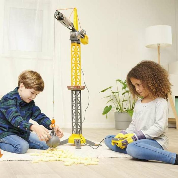 Smoby Grúa Radio Control Mighty Crane 110 cm Gira 360° con Mando por Cable Niños +3 años 3 Smoby Grúa Radio Control Mighty Crane 110 cm Gira 360° con Mando por Cable Niños +3 años 3