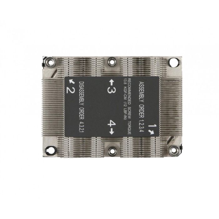 K Cooler Server SUPERMICRO SNK-P0067PS (3647) 1U Passive 2