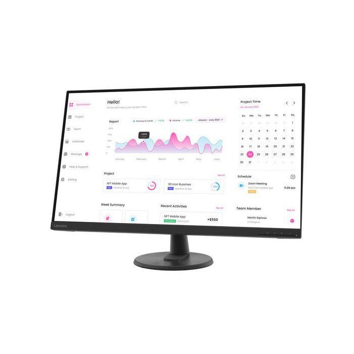 Lenovo D32-40 Monitor 31.5" Full HD 1920x1080 VA 60Hz 4ms Anti-reflejos TÜV Eye Comfort HDMI DP Negro 1