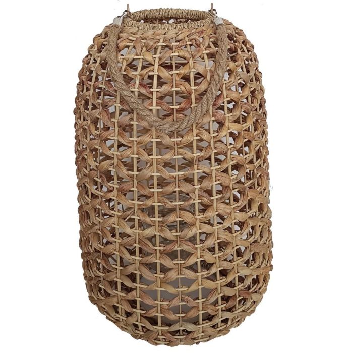 Portavela Balines DKD Home Decor Natural 33 x 71 x 33 cm