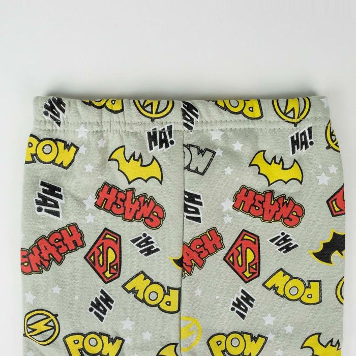 Conjunto Deportivo para Bebé Justice League Gris 2