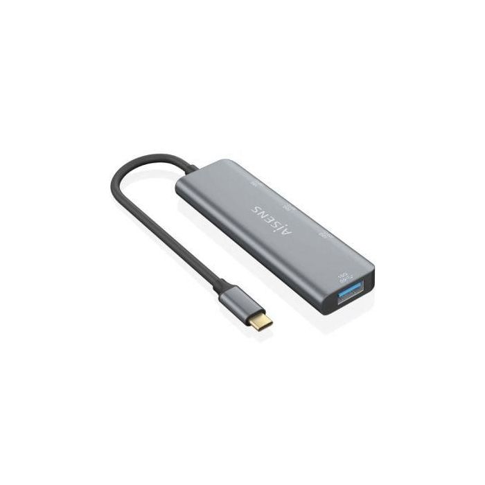Hub USB Tipo-C Aisens A109-0764/ 3xUSB/ 1xUSB Tipo-C/ Gris Hub USB Tipo-C Aisens A109-0764/ 3xUSB/ 1xUSB Tipo-C/ Gris