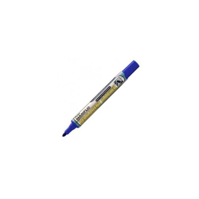 Pentel maxiflo nlf50 rotulador permanente punta bala azul
