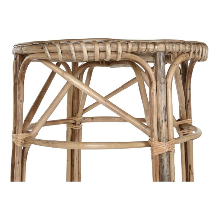 Mesa auxiliar Home ESPRIT Natural 59 X 59 X 108 cm 1 Mesa auxiliar Home ESPRIT Natural 59 X 59 X 108 cm 1
