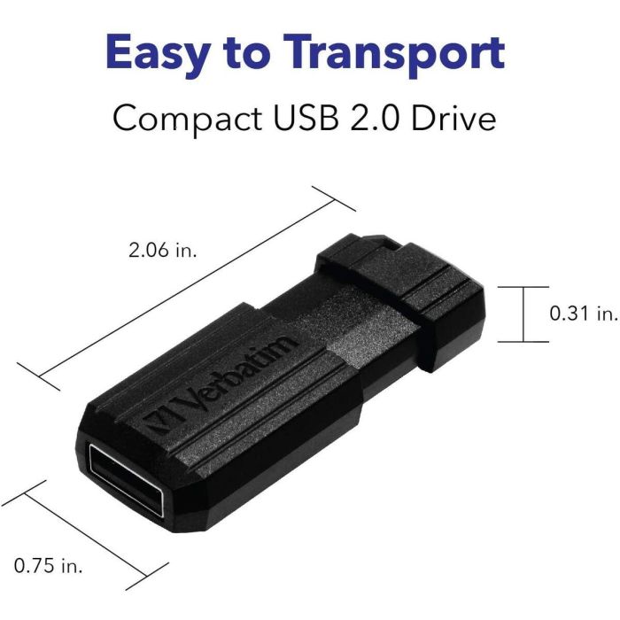 Memoria USB Verbatim 49071 Negro 128 GB 6 Memoria USB Verbatim 49071 Negro 128 GB 6