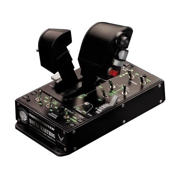 Thrustmaster HOTAS Warthog Dual Throttles Negro USB Simulador de Vuelo PC 1 Thrustmaster HOTAS Warthog Dual Throttles Negro USB Simulador de Vuelo PC 1