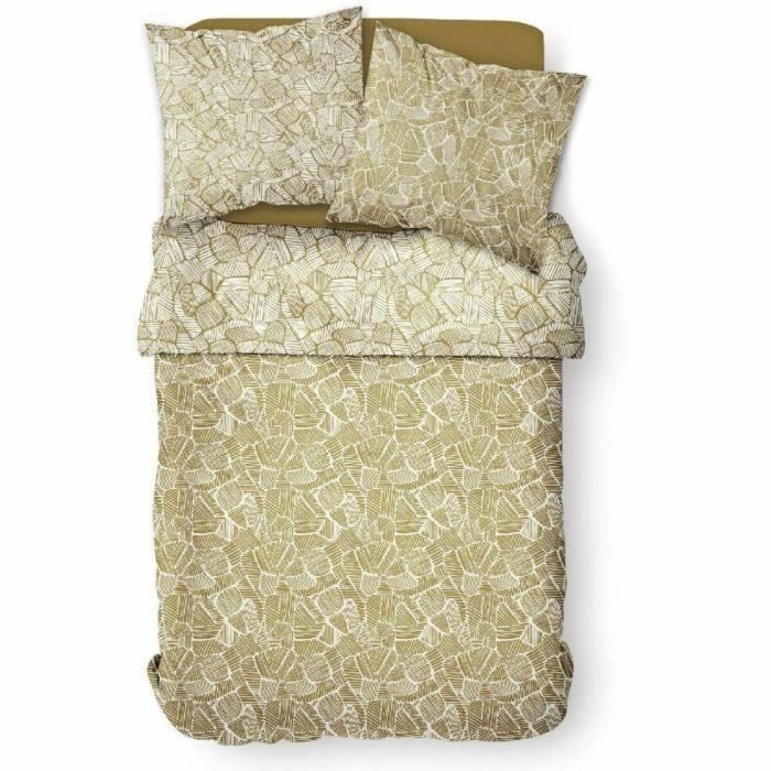 Today 108913 Juego de Cama Mawira Algodón 2 Personas 240x220cm con Cremallera y 2 Fundas Almohada 63x63cm - Amarillo Estampado 1 Today 108913 Juego de Cama Mawira Algodón 2 Personas 240x220cm con Cremallera y 2 Fundas Almohada 63x63cm - Amarillo Estampado 1