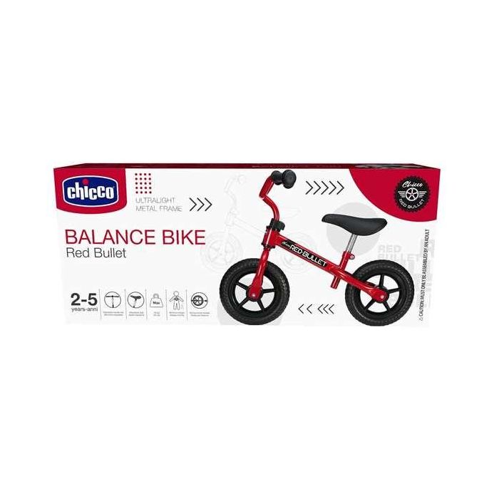 Chicco Bicicleta sin pedales Bullet roja 10 pulgadas perfecta para adquirir el equilibrio 15 Chicco Bicicleta sin pedales Bullet roja 10 pulgadas perfecta para adquirir el equilibrio 15
