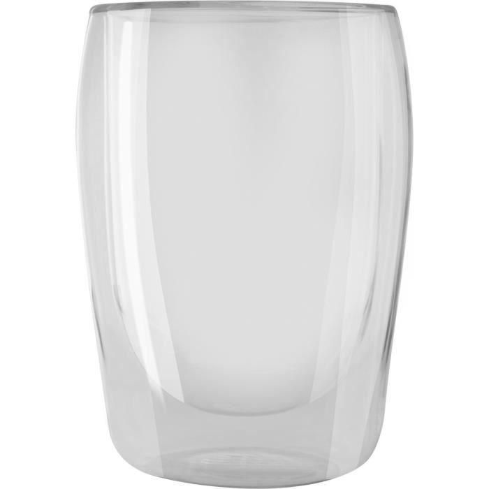 Melitta Set de 2 vasos Latte Macchiato de borosilicato 300ml, doble pared, transparentes, aptos para lavavajillas 2
