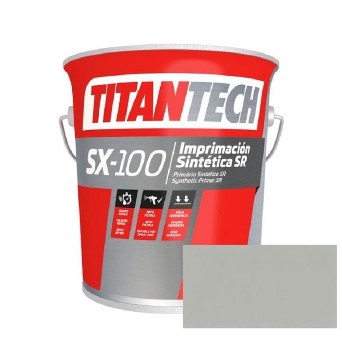 TITAN Sx100 7042 Imprimación S/R Color Gris, 4 Litros