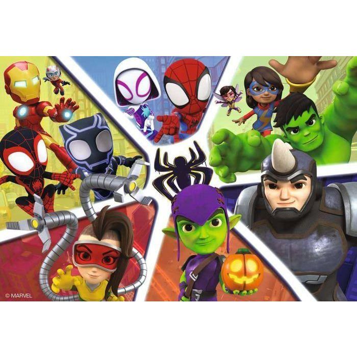 Puzzle de 2x24 piezas Spidey & compañía - Ravensburger 4 años 2 Puzzle de 2x24 piezas Spidey & compañía - Ravensburger 4 años 2