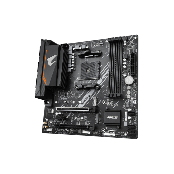 Gigabyte B550M AORUS ELITE Zócalo AM4 Micro ATX AMD B550 3 Gigabyte B550M AORUS ELITE Zócalo AM4 Micro ATX AMD B550 3