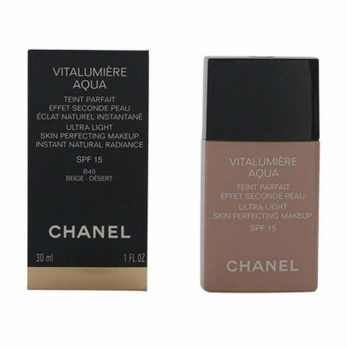 Base de Maquillaje Fluida Vitalumière Aqua Chanel 9 Base de Maquillaje Fluida Vitalumière Aqua Chanel 9
