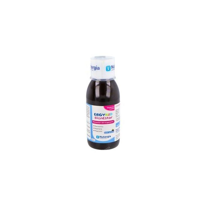 NUTERGIA Ergykid Bienestar 150ml - Suplemento con Manzanilla, Mejorana, Hierro y Magnesio para el desarrollo cognitivo de niños