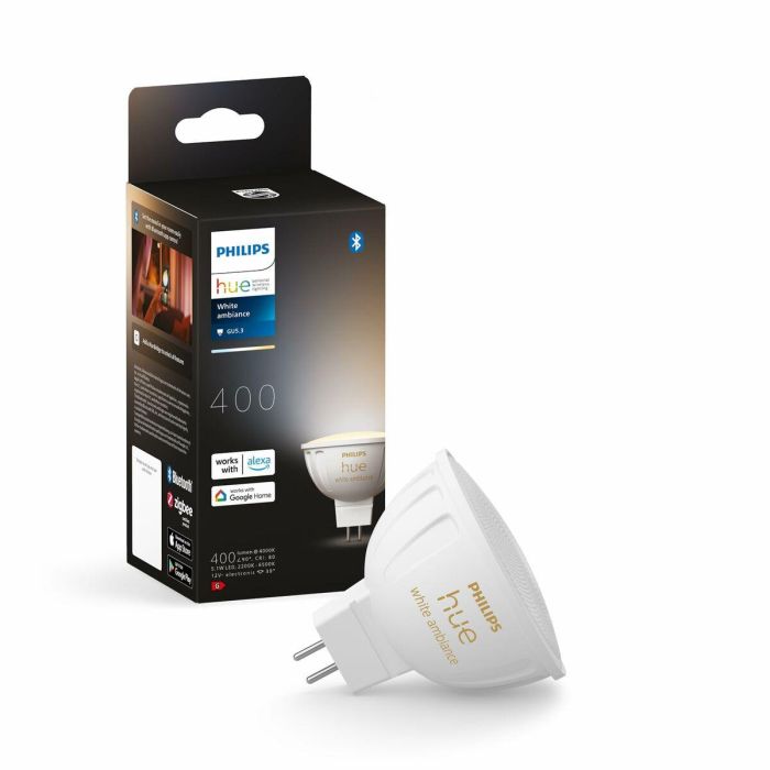 Philips Hue AAANL79839 Bombilla Conectada MR16 Luz Blanca Compatible Bluetooth con App y Voz 18 Philips Hue AAANL79839 Bombilla Conectada MR16 Luz Blanca Compatible Bluetooth con App y Voz 18