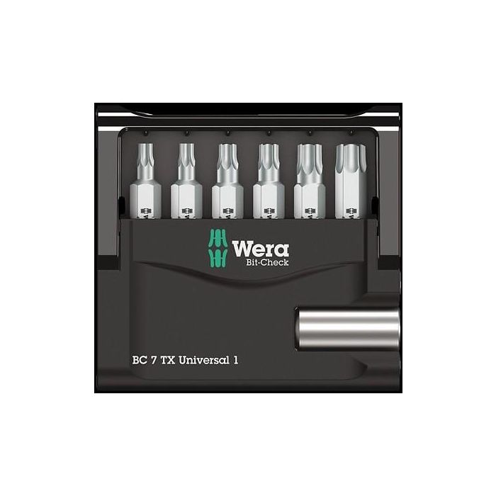 Wera Bit-Check 7 TX Universal 1 1 Wera Bit-Check 7 TX Universal 1 1