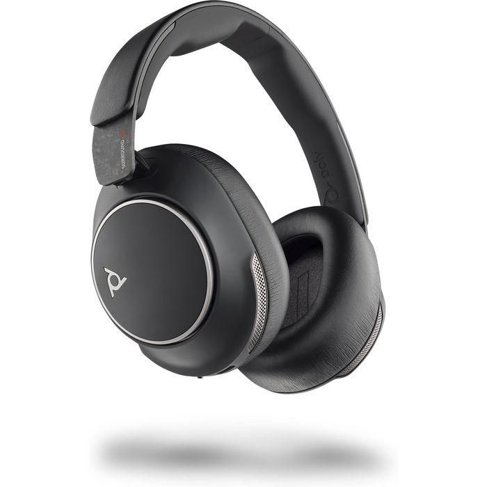 Poly Voyager Surround 80 UC Auriculares Bluetooth Over-Ear con ANC Adaptable, Micrófonos Integrados, USB-C/A para Llamadas y Música 6 Poly Voyager Surround 80 UC Auriculares Bluetooth Over-Ear con ANC Adaptable, Micrófonos Integrados, USB-C/A para Llamadas y Música 6