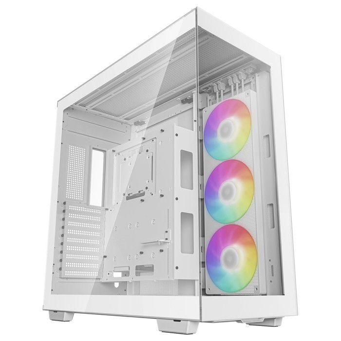 Deepcool DEE1713233201288 CH780 Caja PC Torre Completa E-ATX Sin Fuente Alimentación Blanca Deepcool DEE1713233201288 CH780 Caja PC Torre Completa E-ATX Sin Fuente Alimentación Blanca