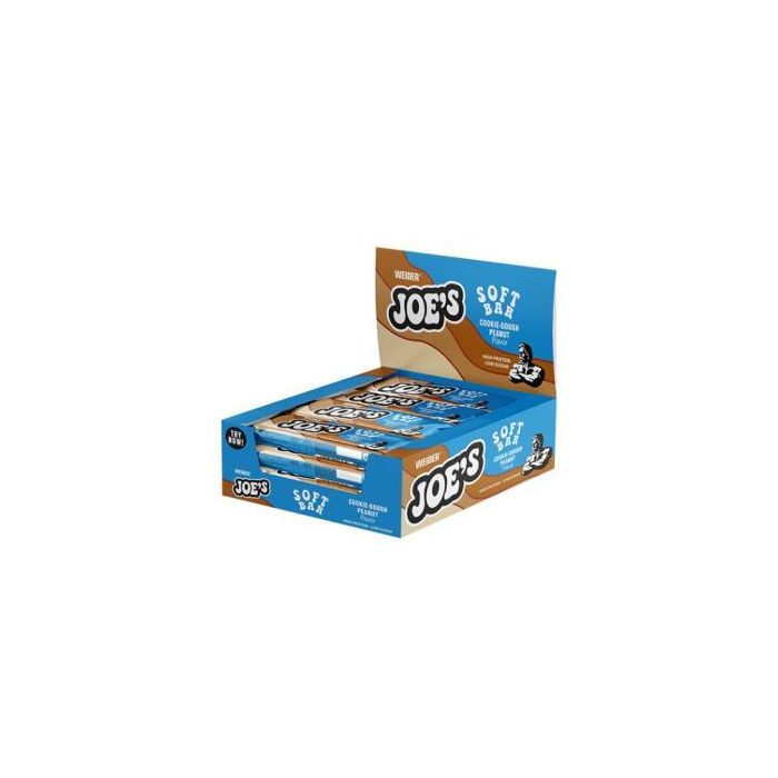Weider Joe´S Soft Bar Cookie Dough 12X50Gr. Weider Joe´S Soft Bar Cookie Dough 12X50Gr.