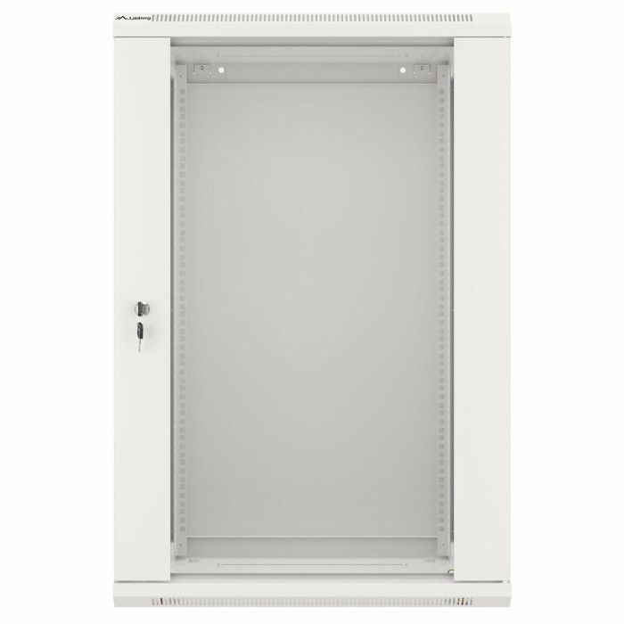 Lanberg WF01-6418-10S Armario Rack de Pared 18U, Color Gris, 60 kg de Capacidad Máxima 4 Lanberg WF01-6418-10S Armario Rack de Pared 18U, Color Gris, 60 kg de Capacidad Máxima 4