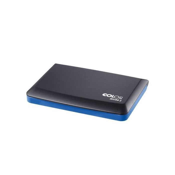 Colop Tampon Micro 2 Estuche De Plástico Azul Colop Tampon Micro 2 Estuche De Plástico Azul
